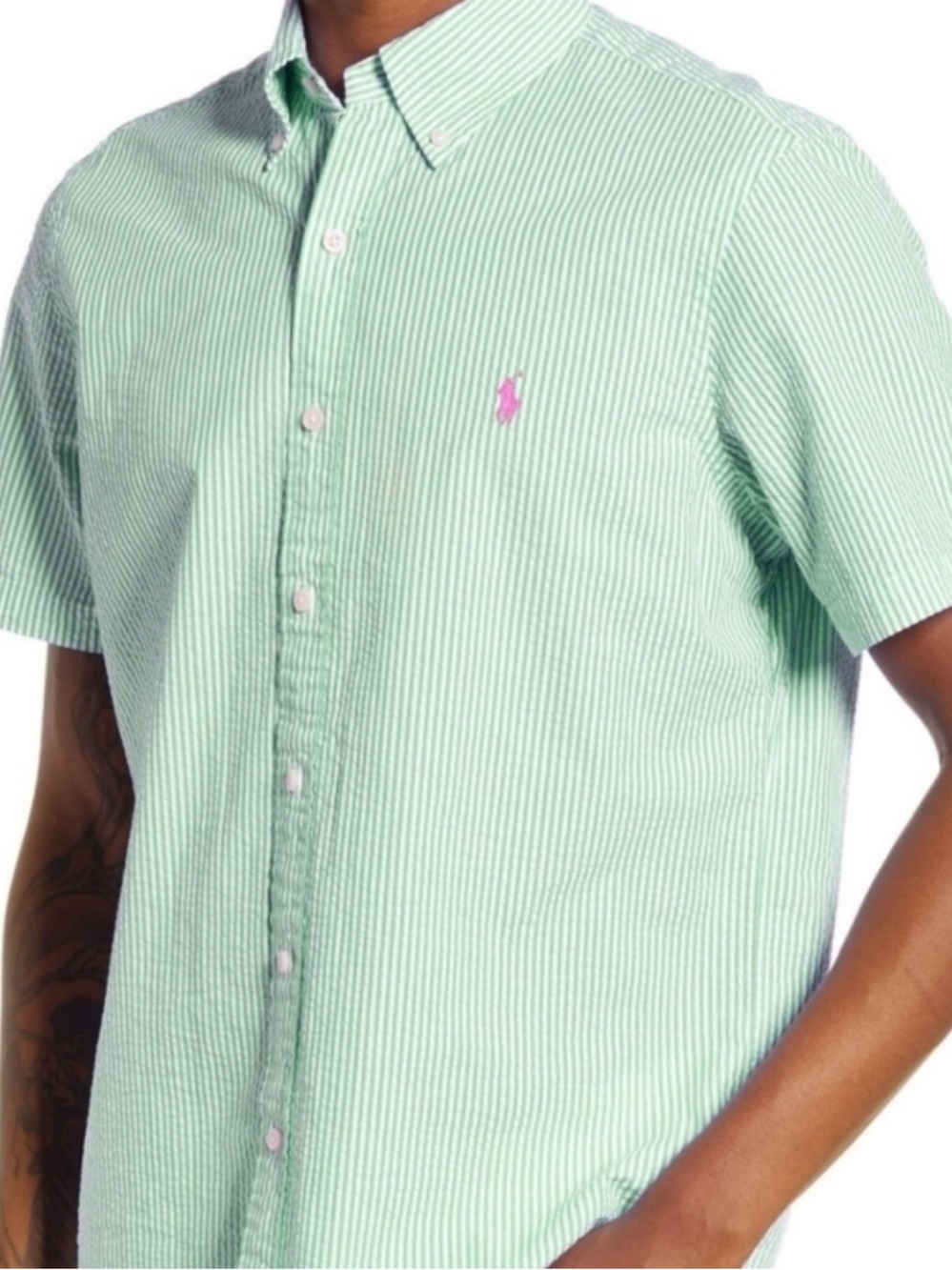 Polo Ralph Lauren Seersucker Button Down Shirt